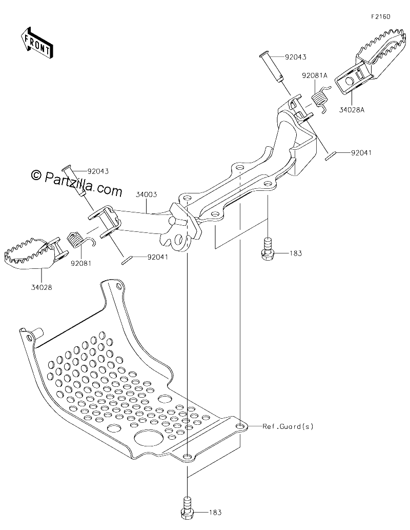 Diagrama de FOOTRESTS
