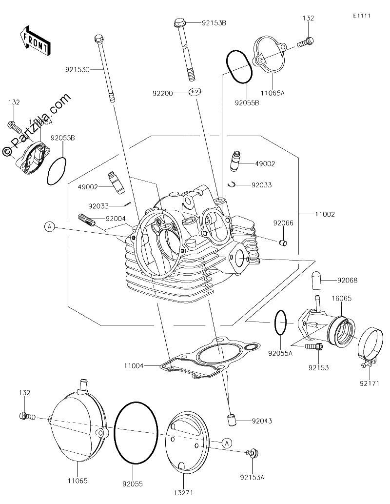Diagrama de CYLINDER HEAD