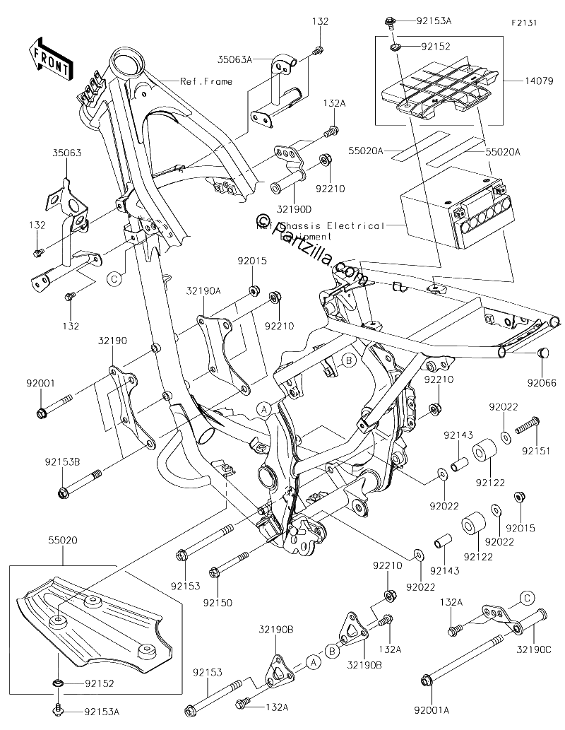 Diagrama de FRAME FITTINGS