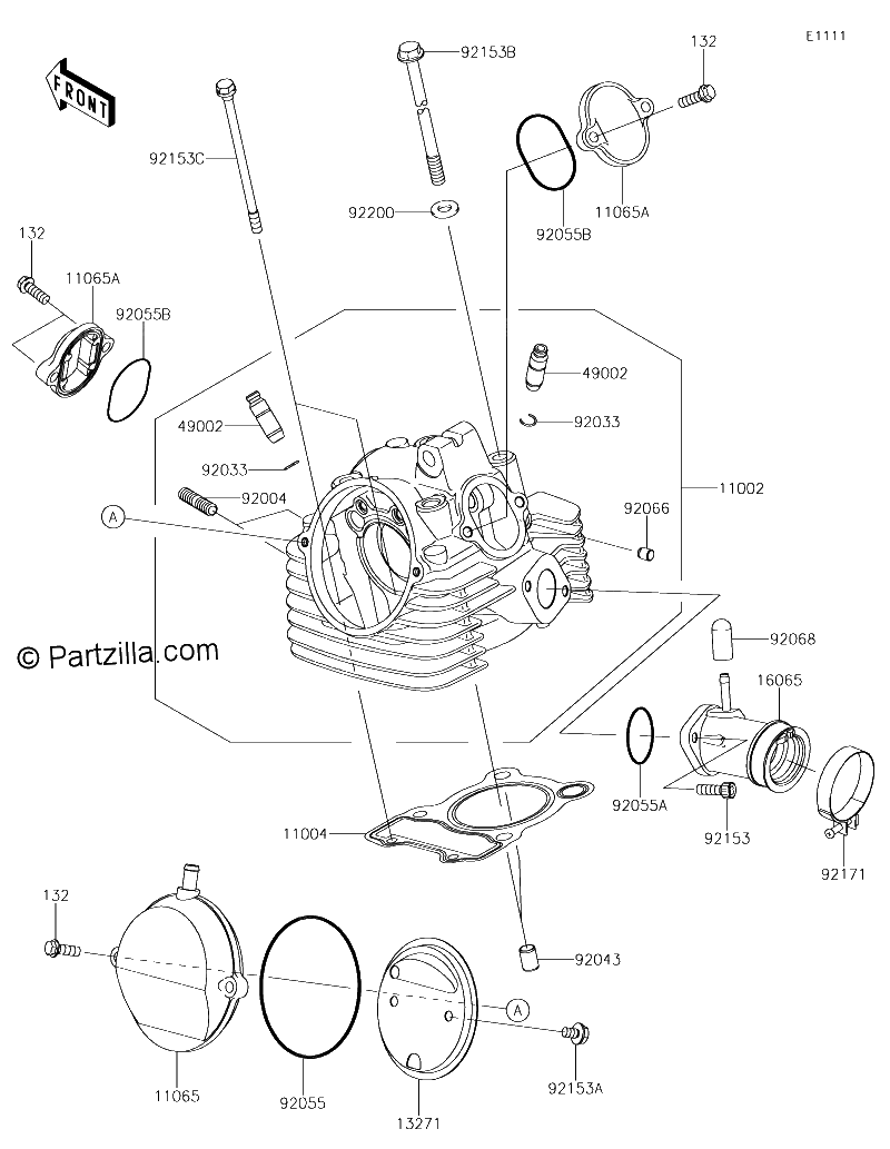 Diagrama de CYLINDER HEAD