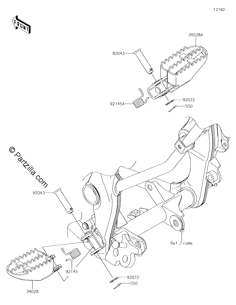 Diagrama de FOOTRESTS