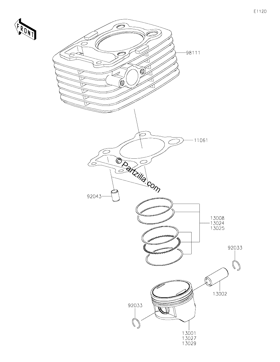 Diagrama de CYLINDER PISTON S