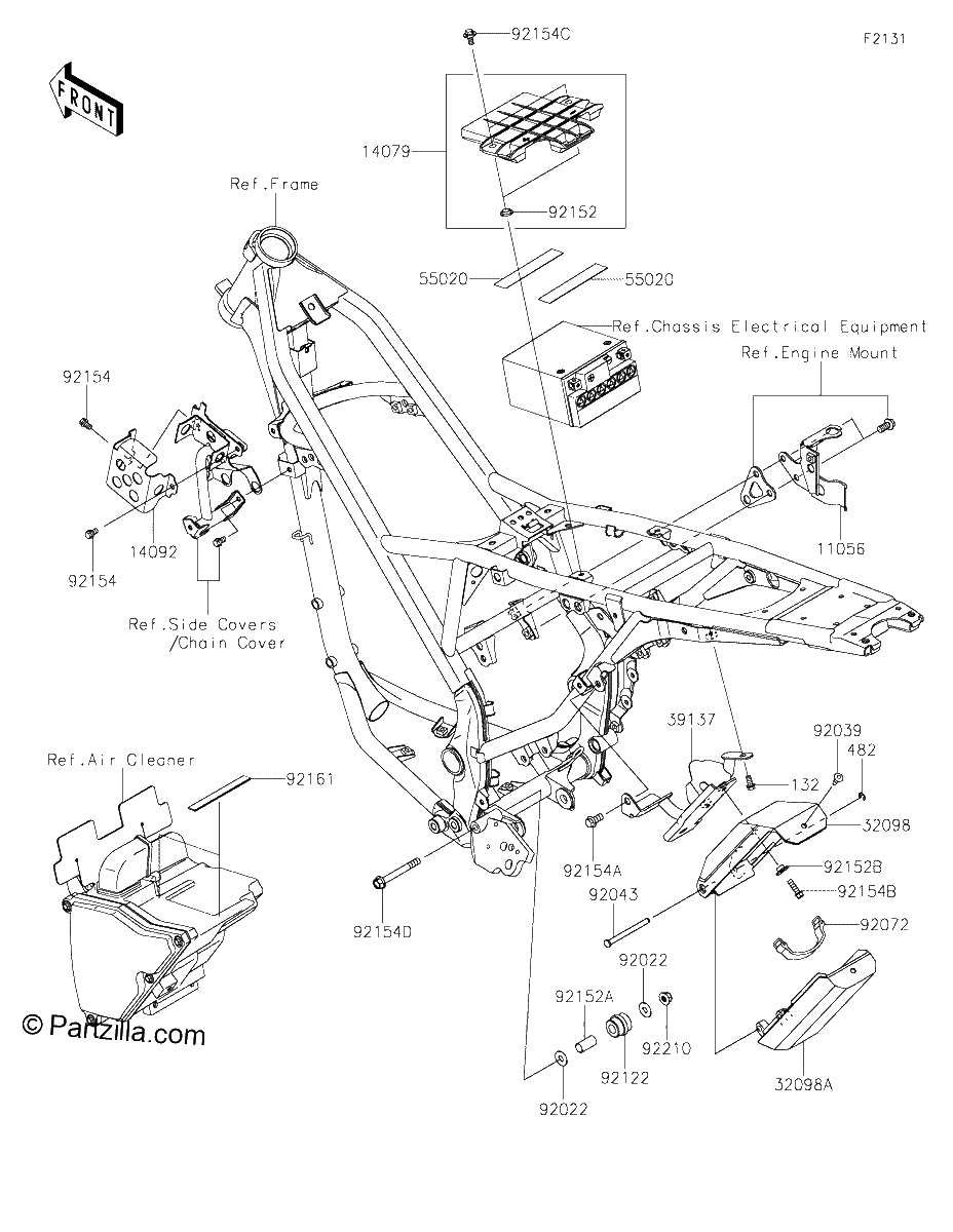 Diagrama de FRAME FITTINGS