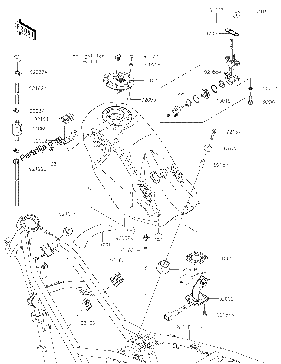 Diagrama de FUEL TANK