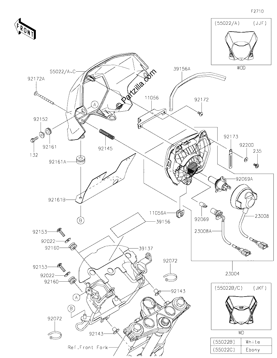 Diagrama de HEADLIGHT S