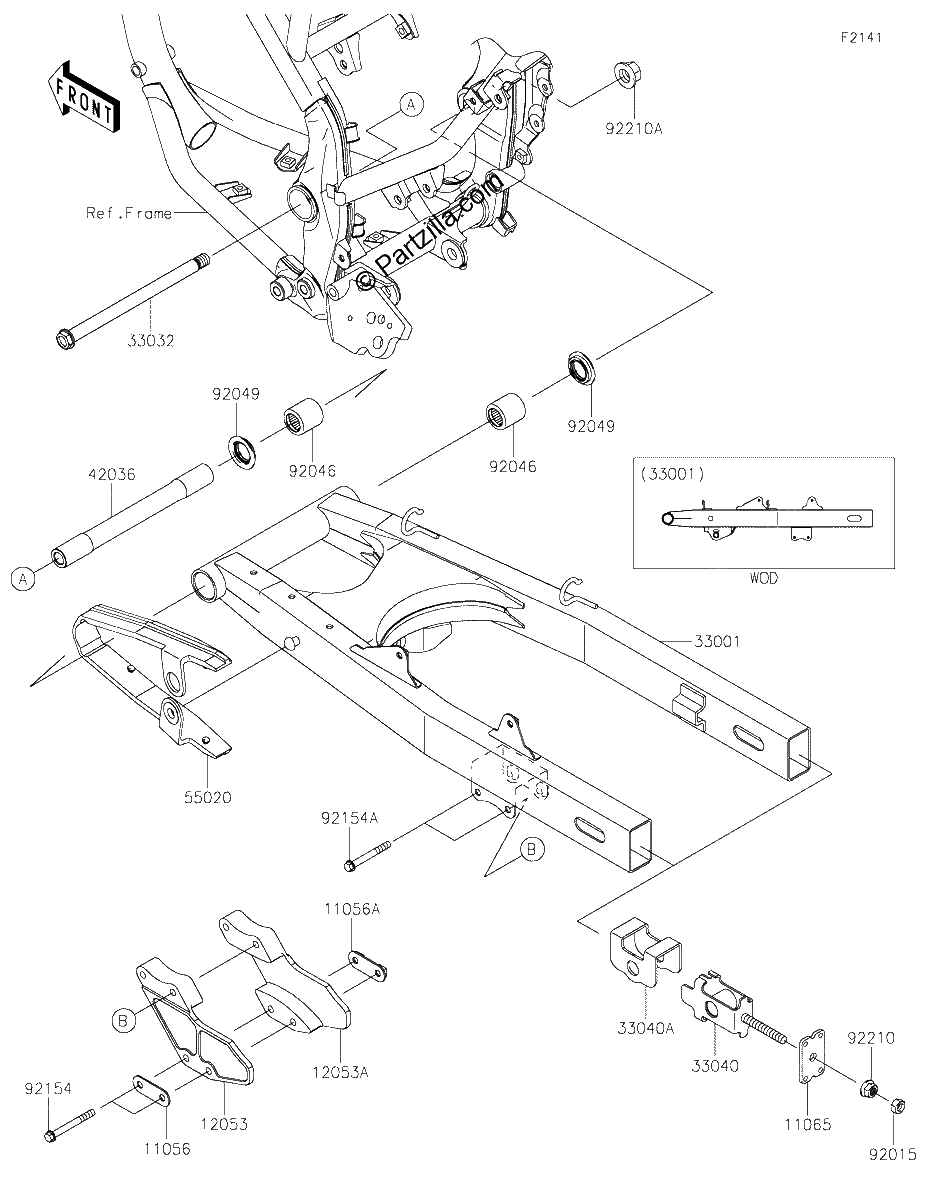 Diagrama de SWINGARM