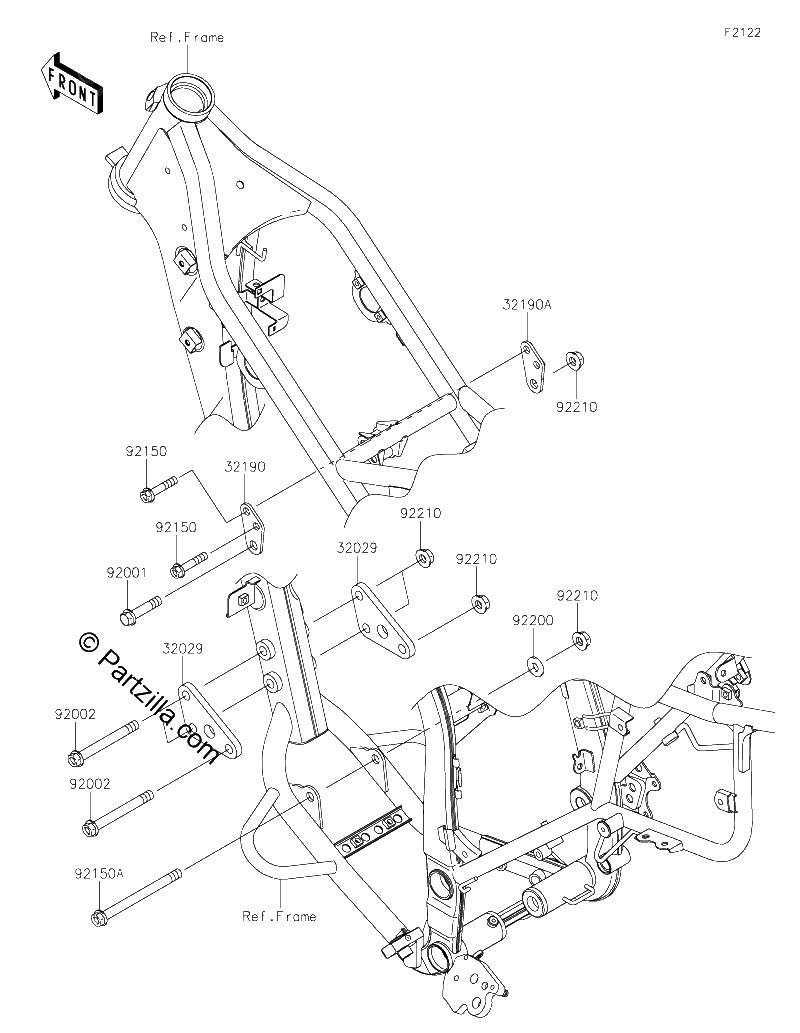 Diagrama de ENGINE MOUNT