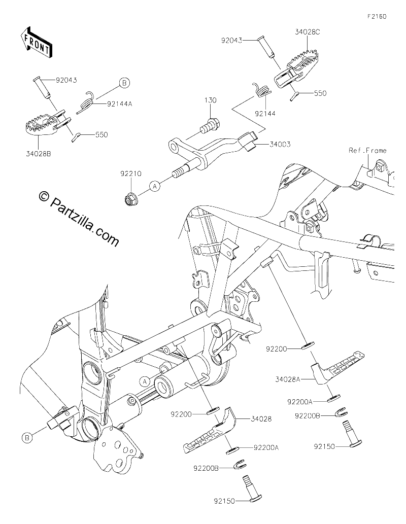 Diagrama de FOOTRESTS