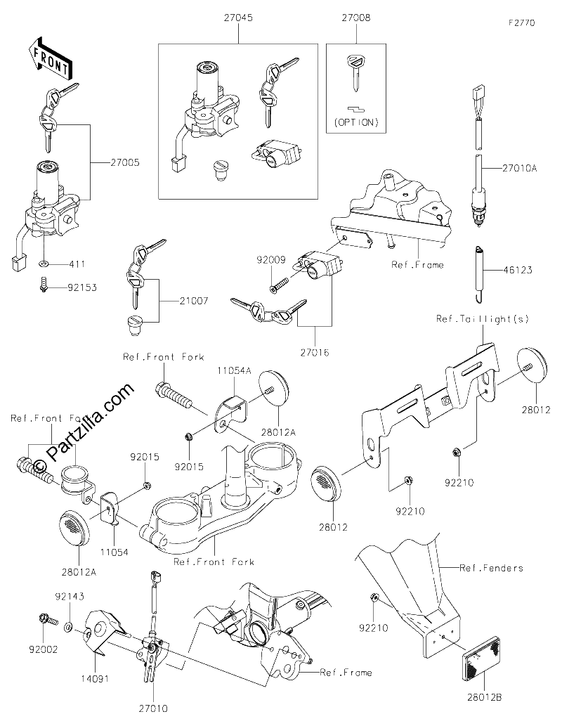 Diagrama de IGNITION SWITCH