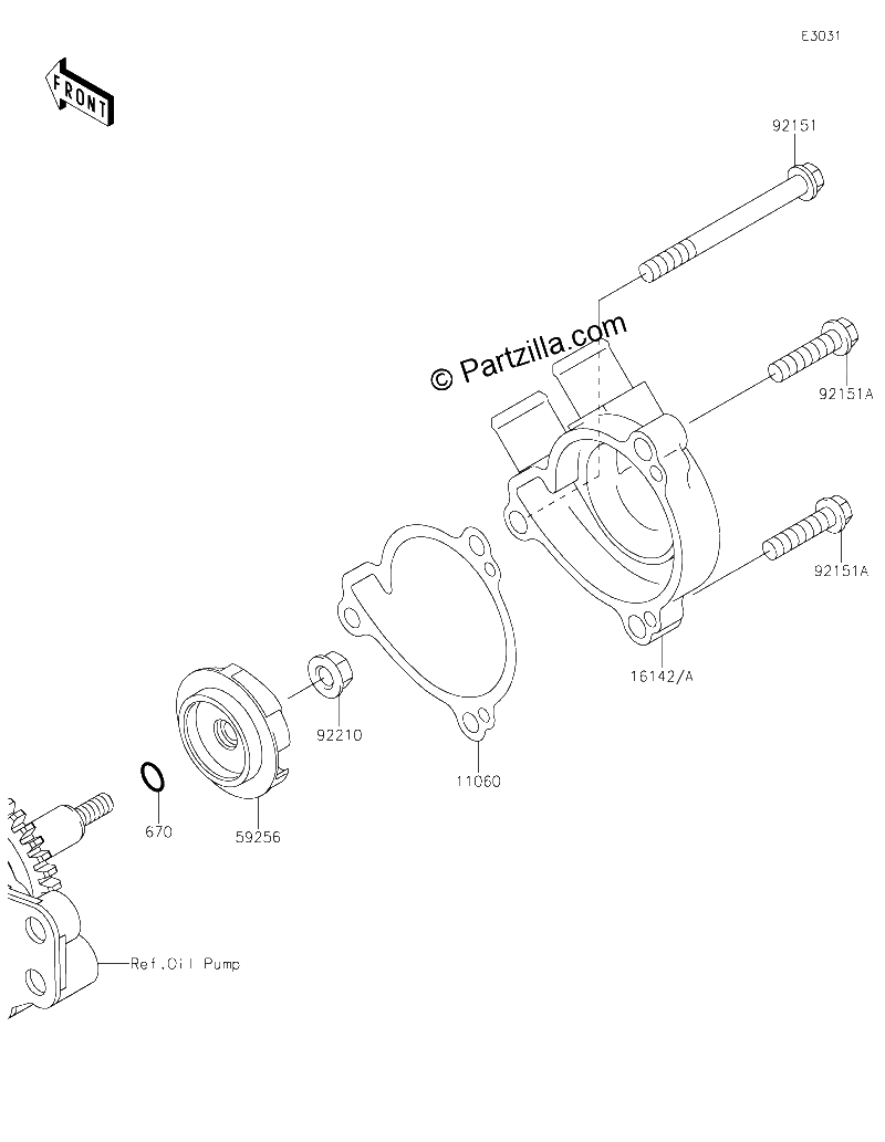 Diagrama de WATER PUMP