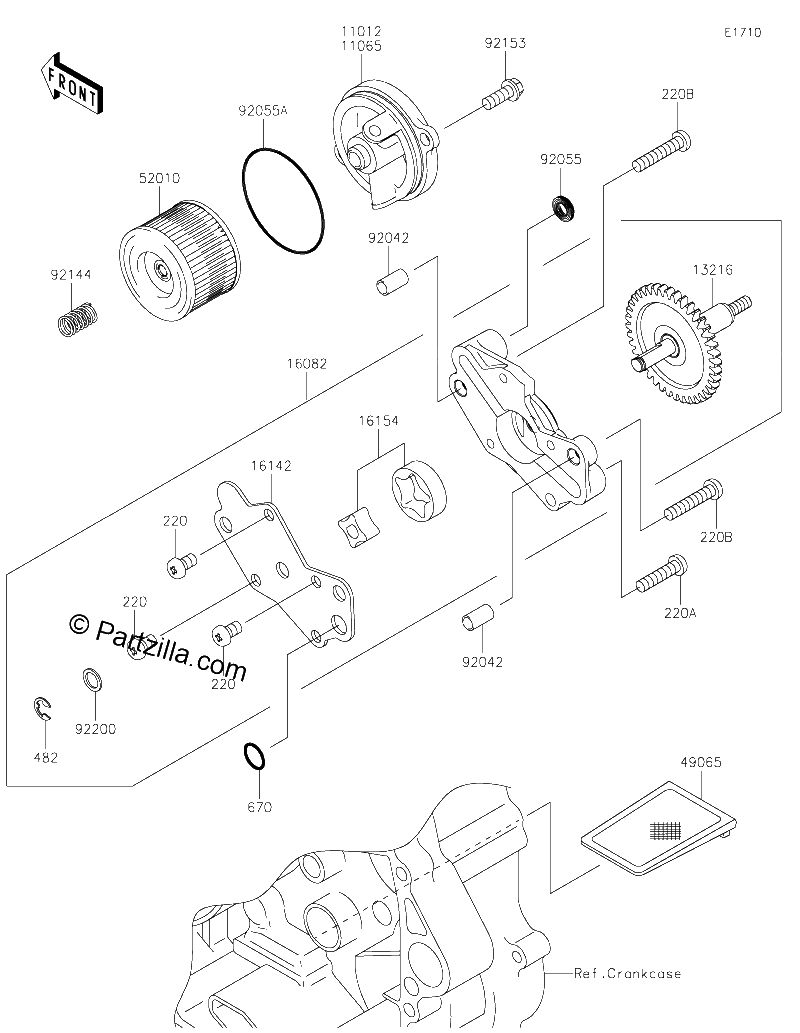 Diagrama de OIL PUMP