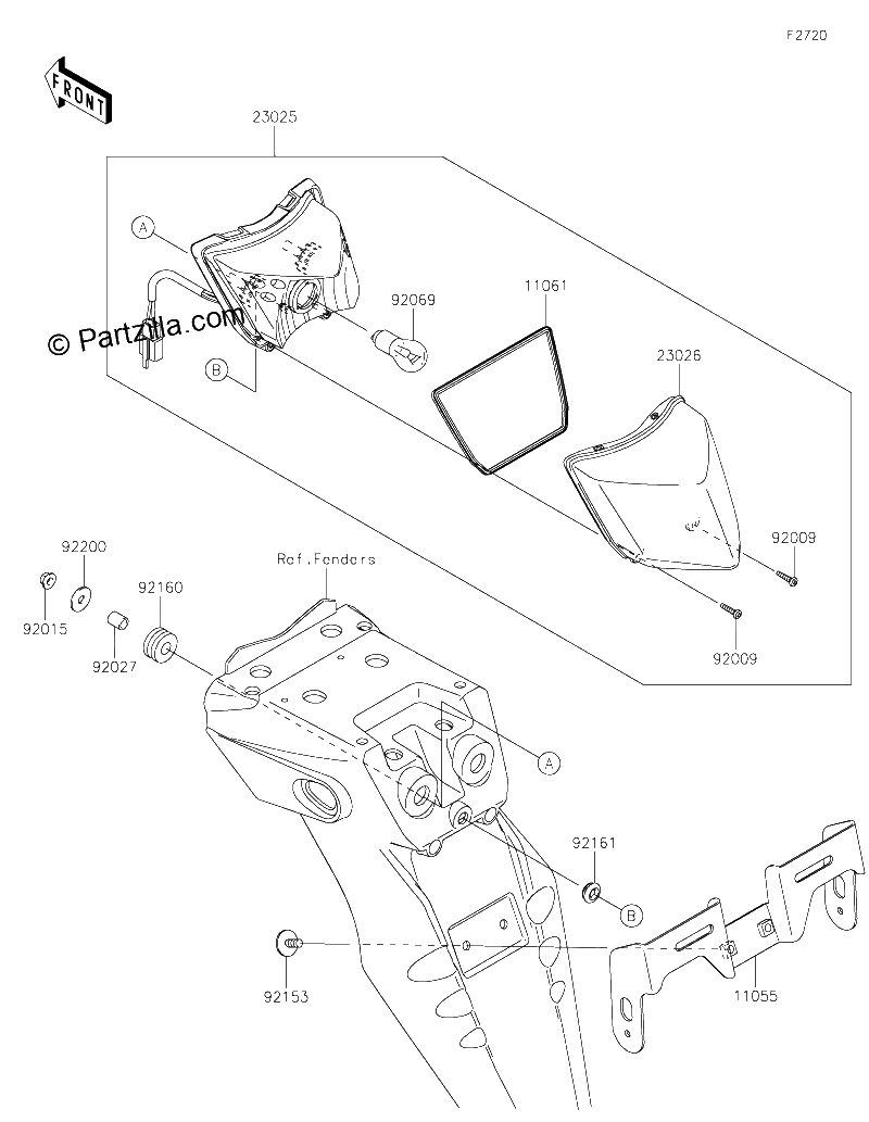 Diagrama de TAILLIGHT S