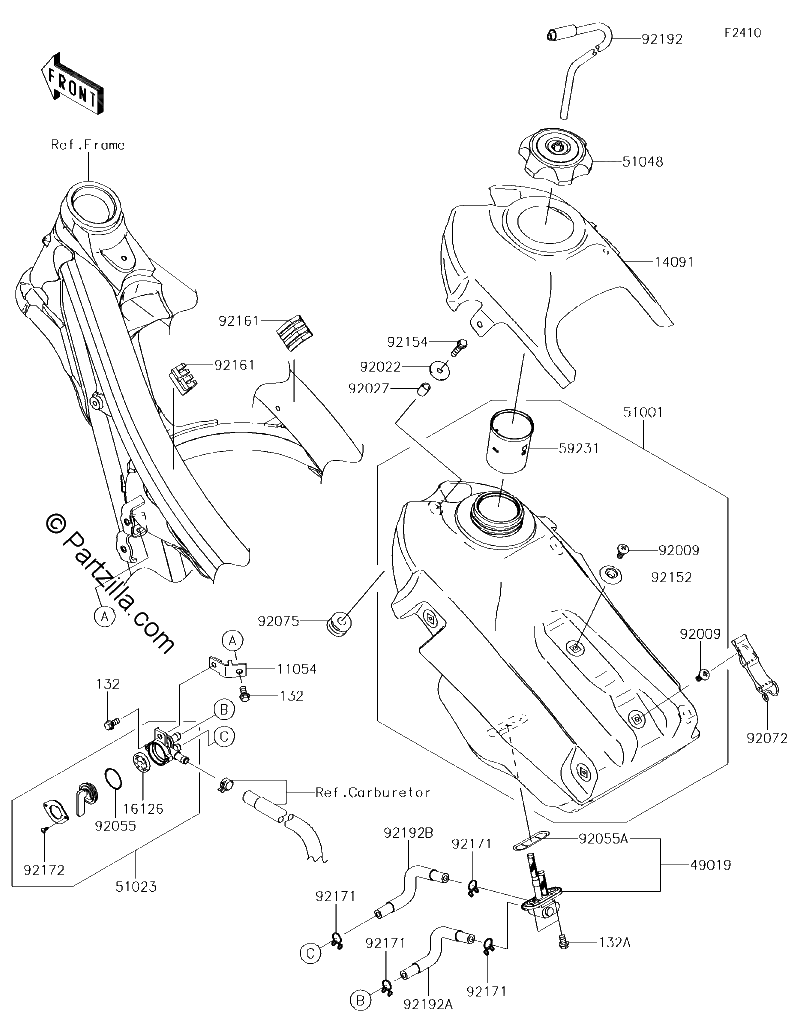 Diagrama de FUEL TANK