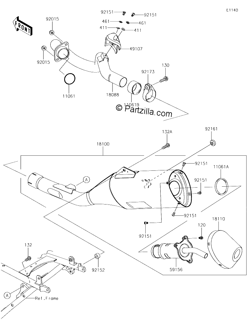 Diagrama de MUFFLER S