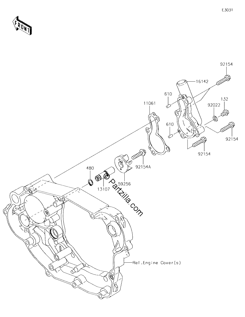 Diagrama de WATER PUMP
