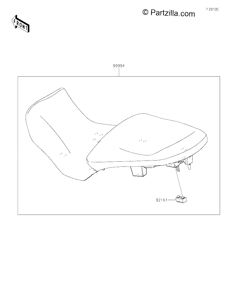 Diagrama de ACCESSORY LOW SEAT