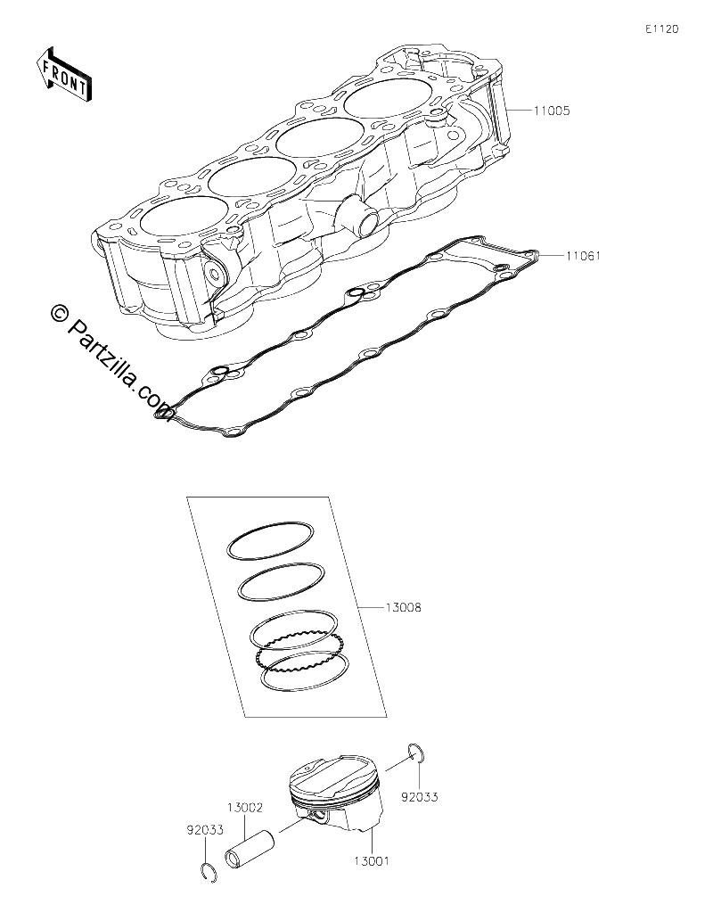 Diagrama de CYLINDER PISTON S