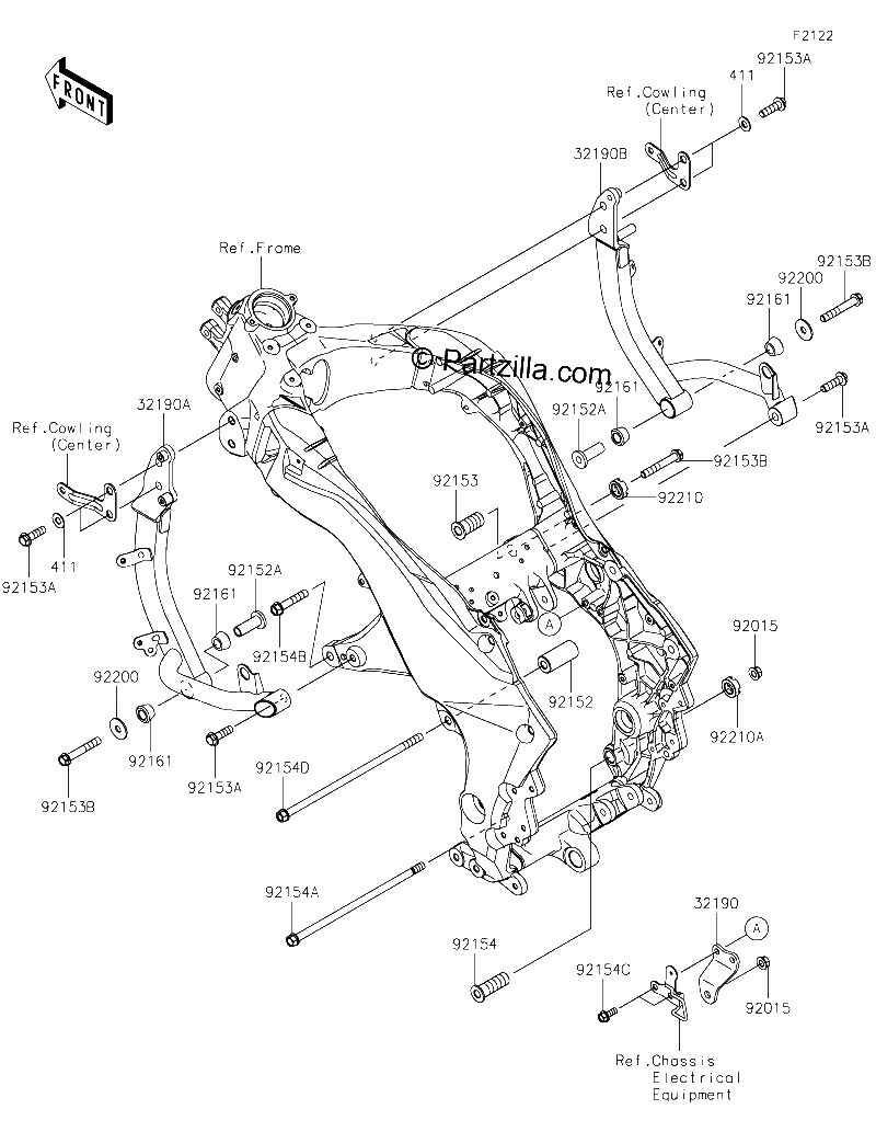 Diagrama de ENGINE MOUNT