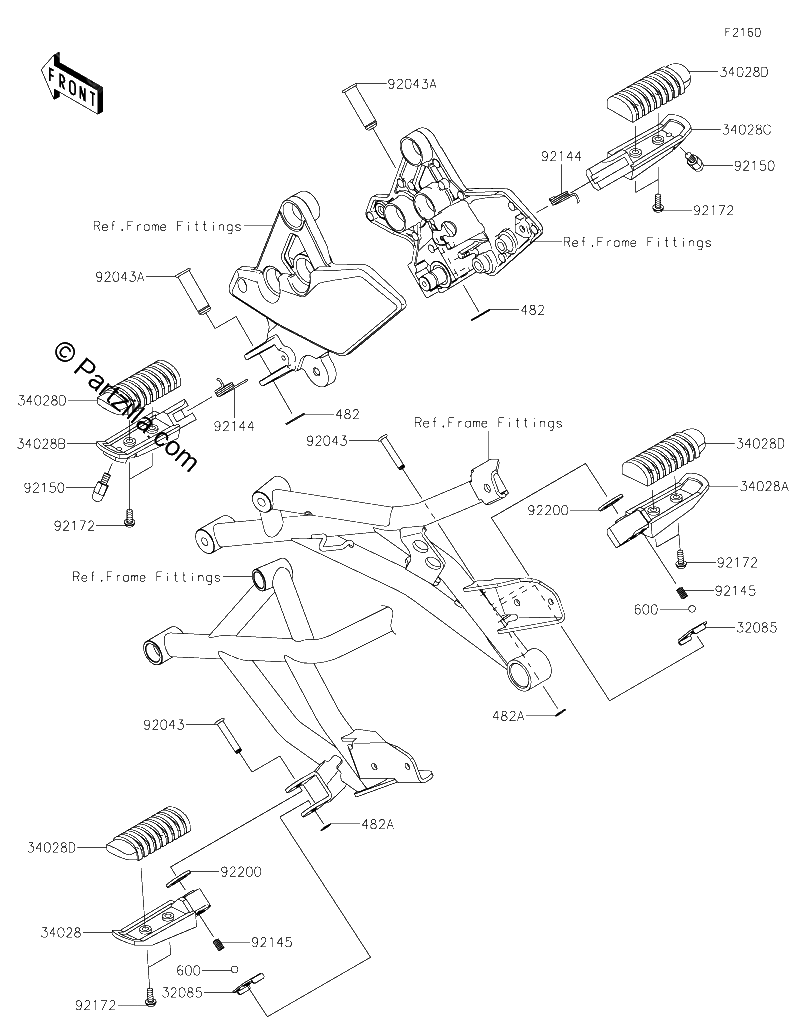 Diagrama de FOOTRESTS