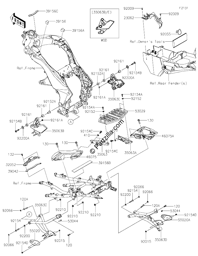 Diagrama de FRAME FITTINGS