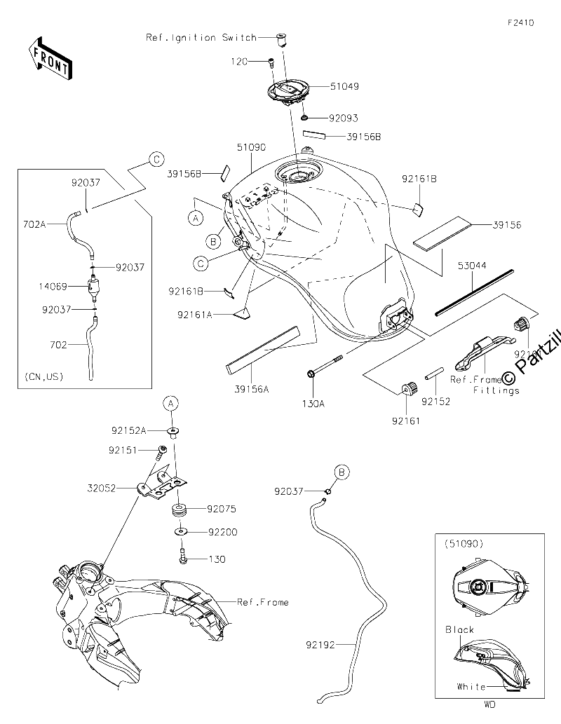 Diagrama de FUEL TANK