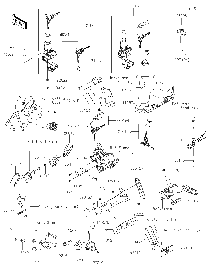 Diagrama de IGNITION SWITCH