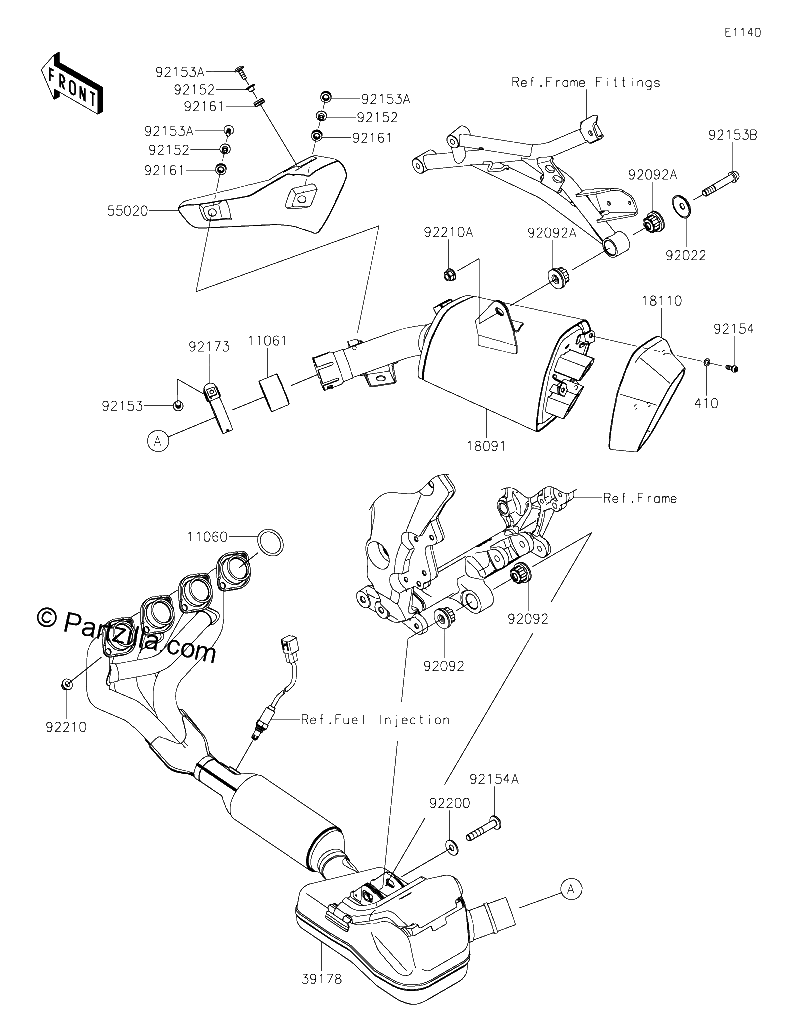 Diagrama de MUFFLER S