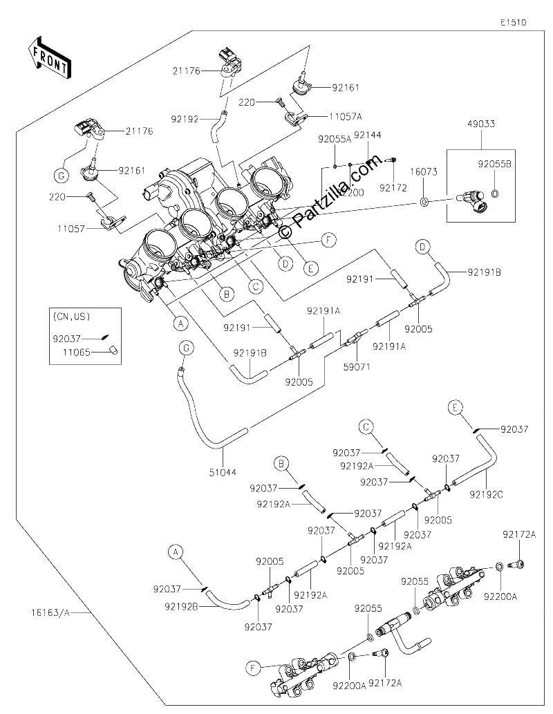Diagrama de THROTTLE