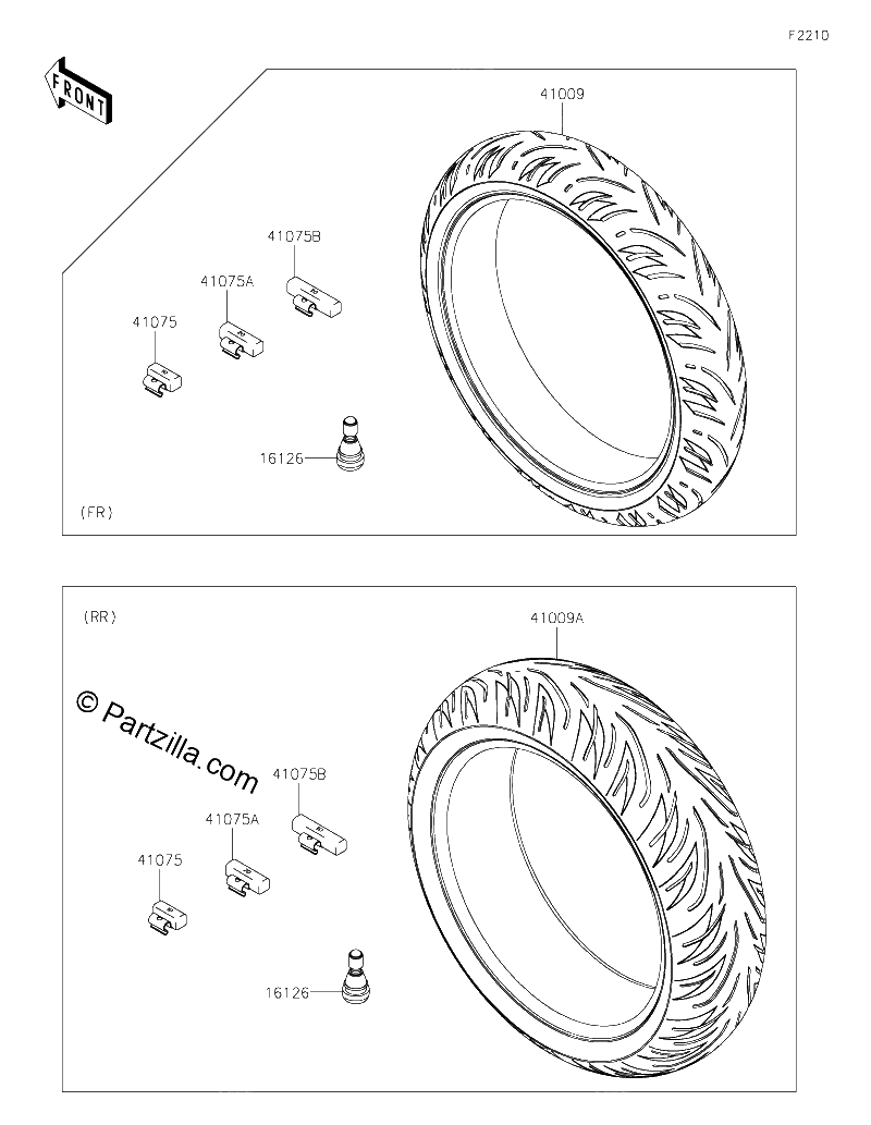 Diagrama de WHEELS TIRES