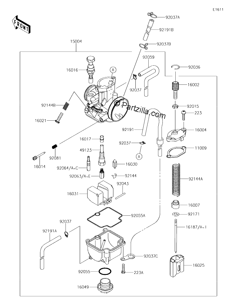 Diagrama de CARBURETOR