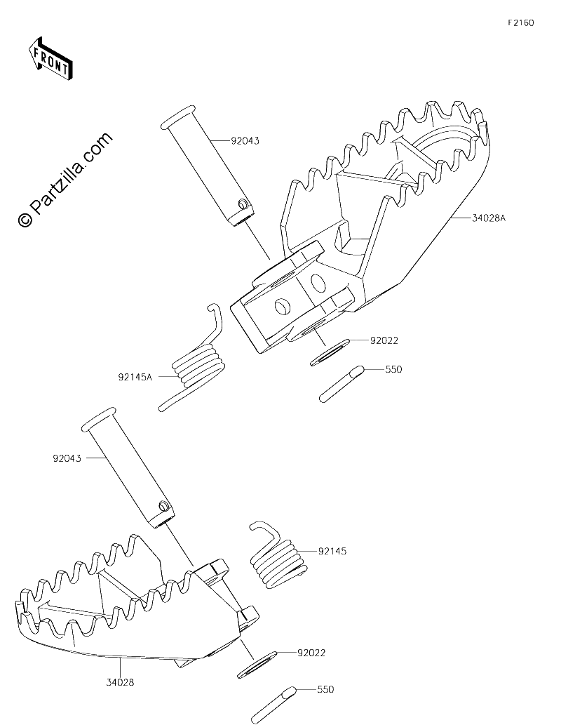 Diagrama de FOOTRESTS