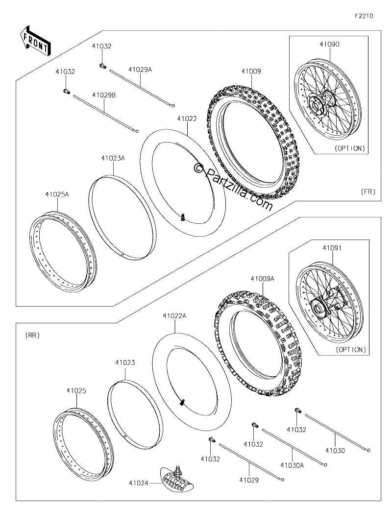 Diagrama de WHEELS TIRES