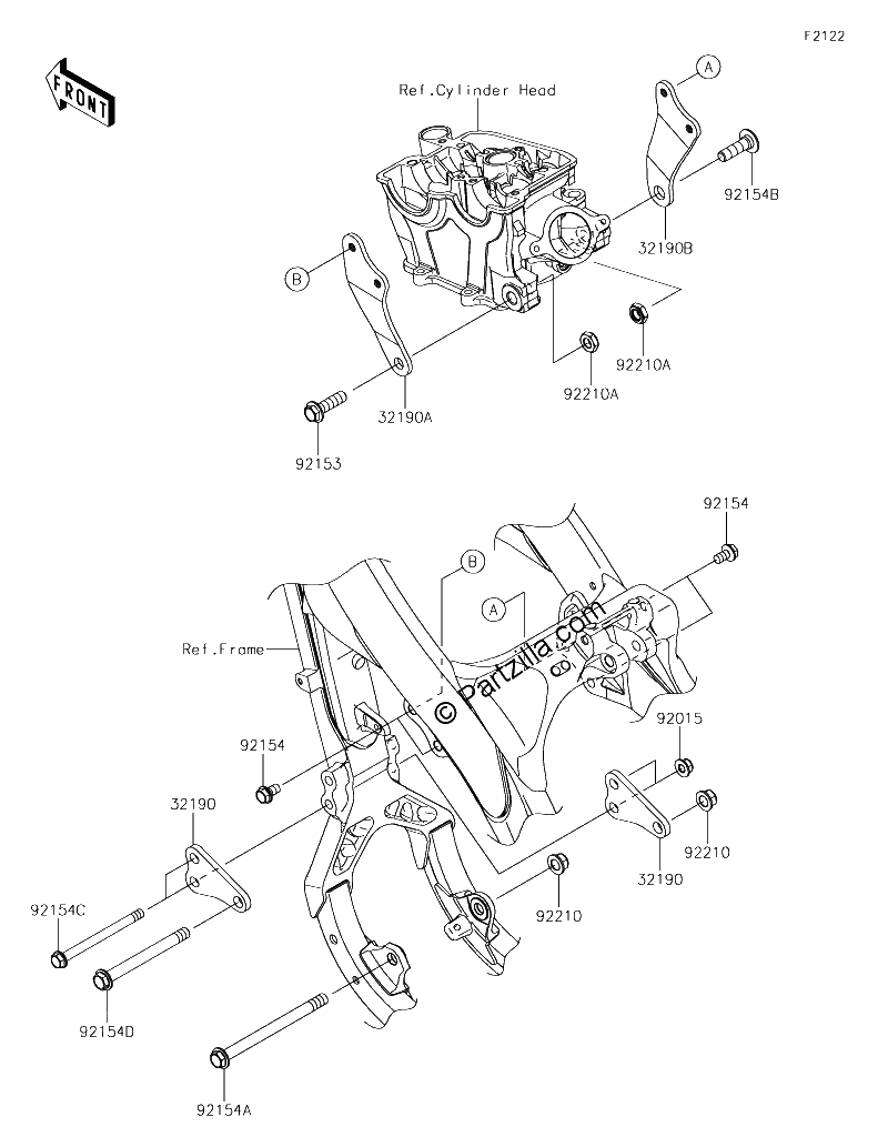 Diagrama de ENGINE MOUNT