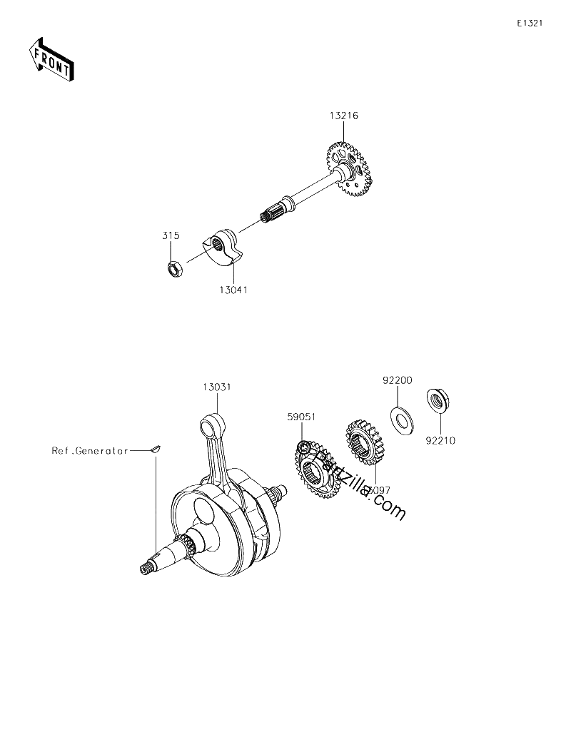 Diagrama de CRANKSHAFT