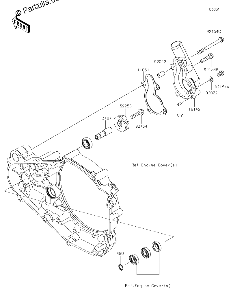 Diagrama de WATER PUMP