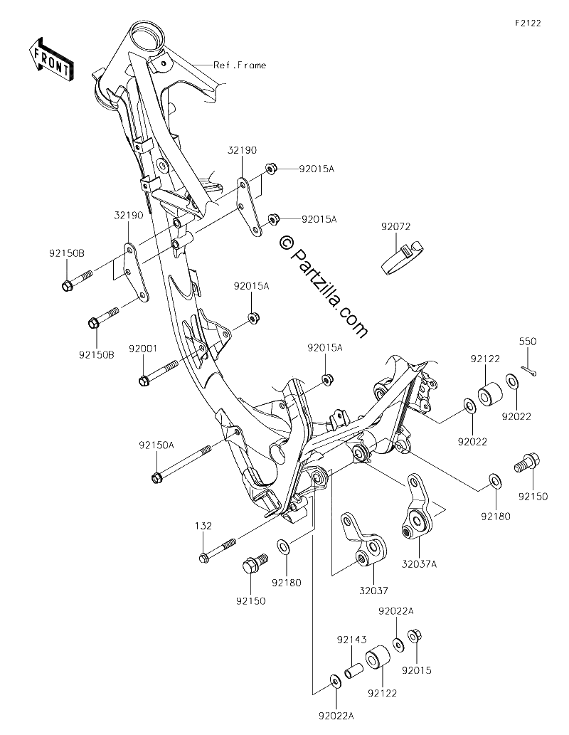 Diagrama de ENGINE MOUNT