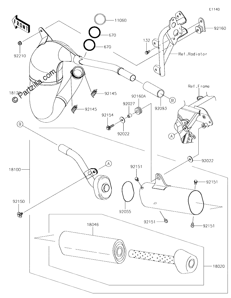 Diagrama de MUFFLER S
