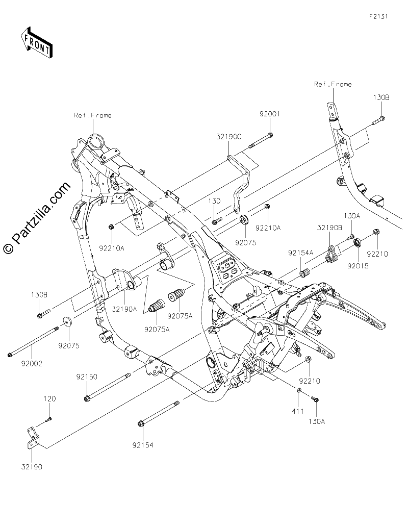 Diagrama de FRAME FITTINGS
