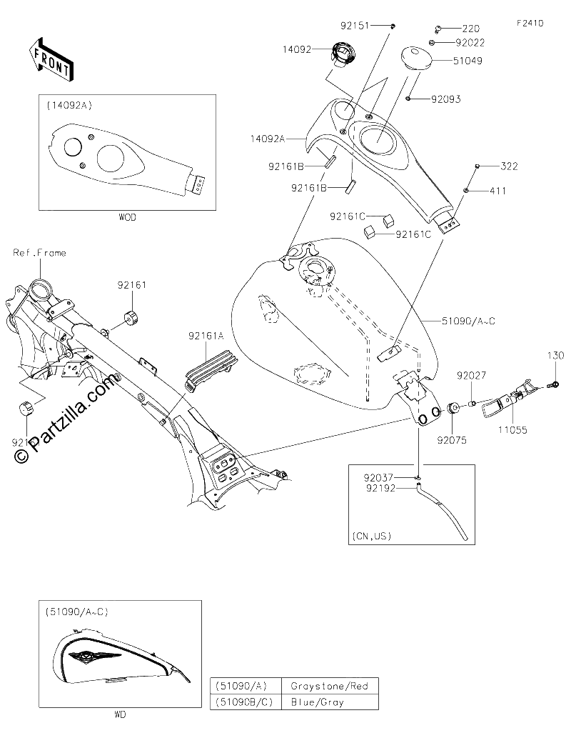 Diagrama de FUEL TANK