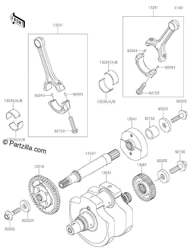 Diagrama de CRANKSHAFT