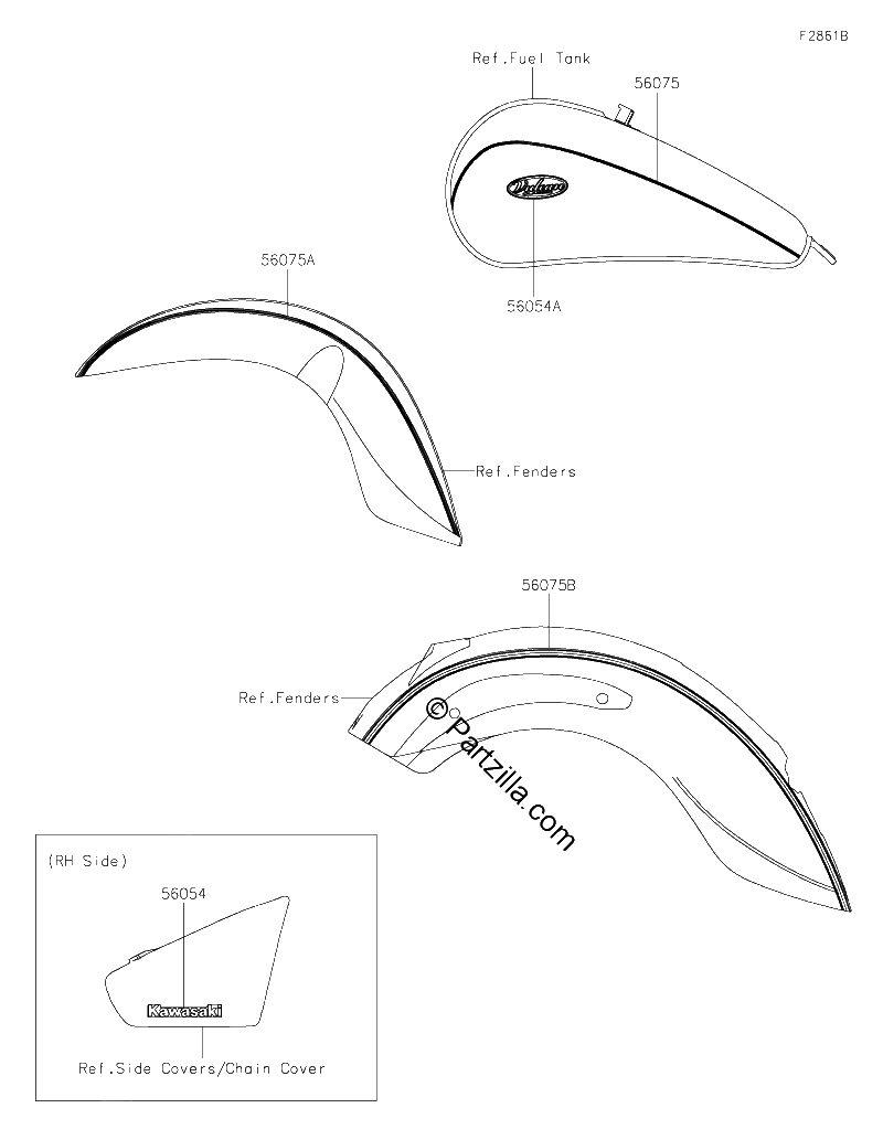 Diagrama de DECALS GRAY GRAY BKF