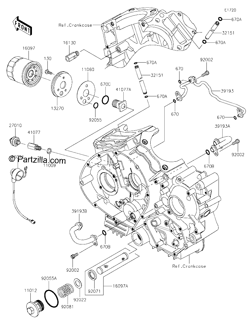 Diagrama de OIL FILTER
