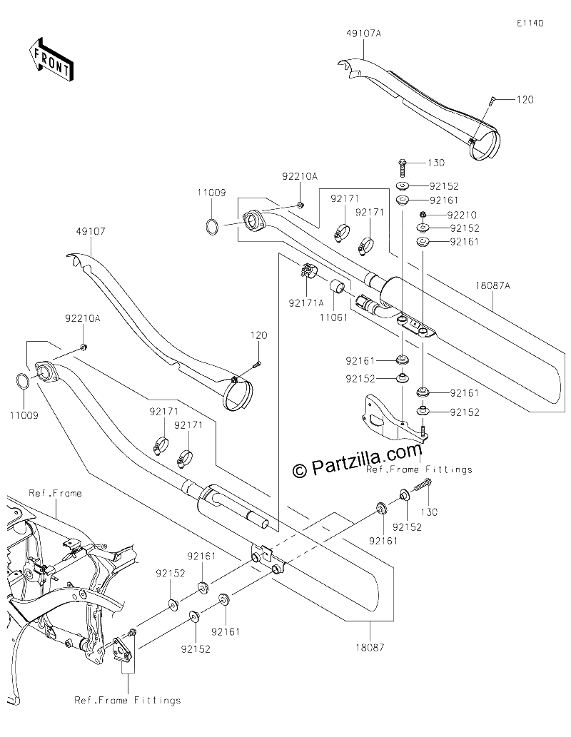 Diagrama de MUFFLER S