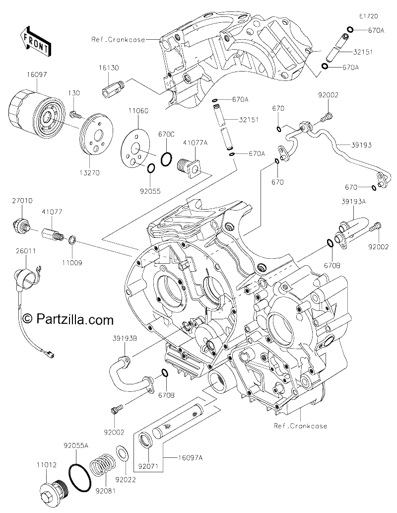 Diagrama de OIL FILTER