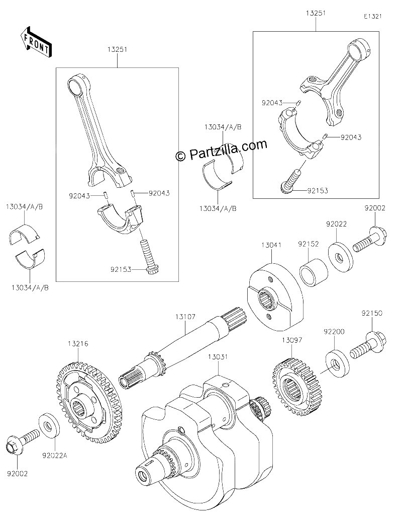 Diagrama de CRANKSHAFT