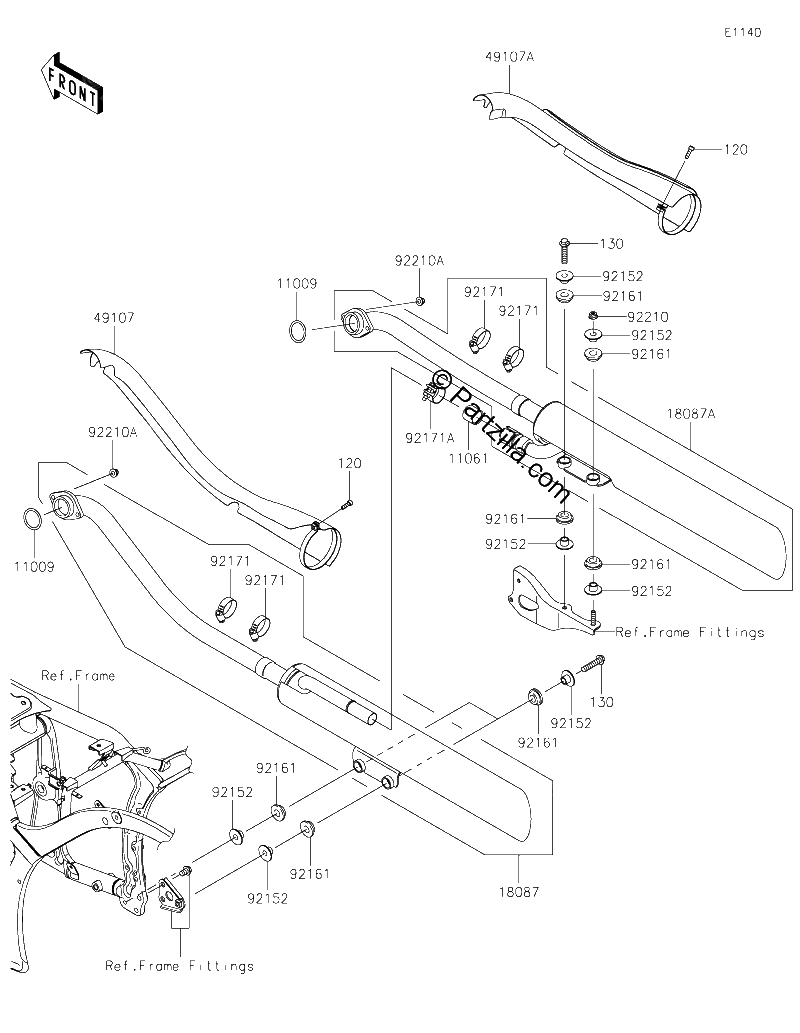 Diagrama de MUFFLER S