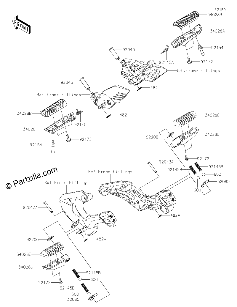 Diagrama de FOOTRESTS