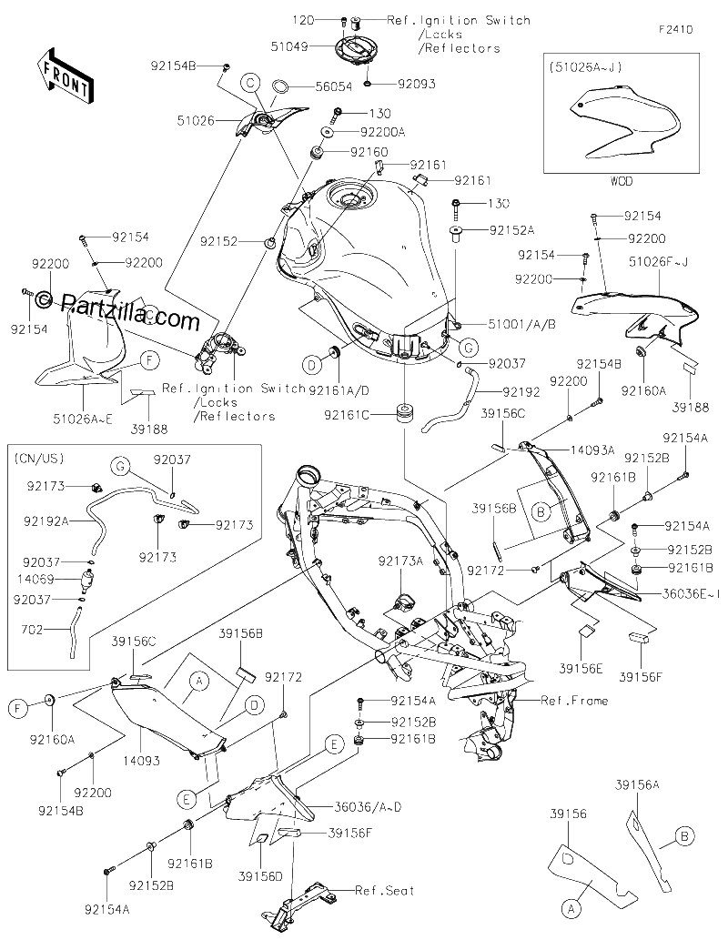 Diagrama de FUEL TANK