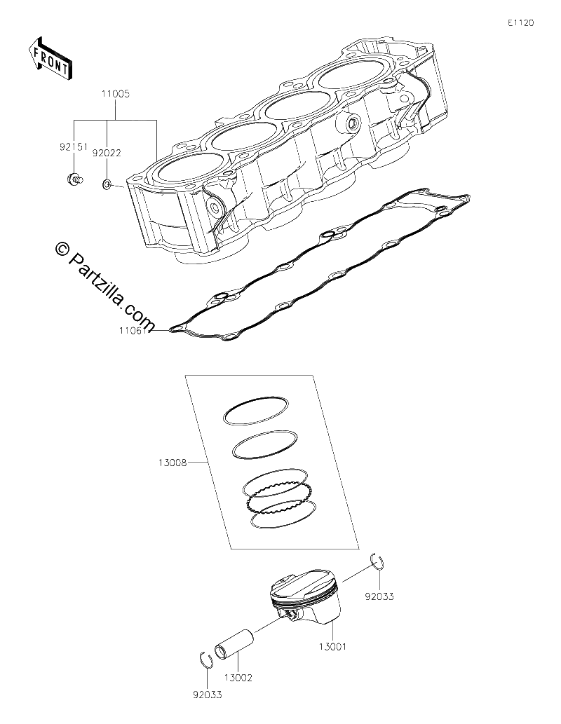Diagrama de CYLINDER PISTON S