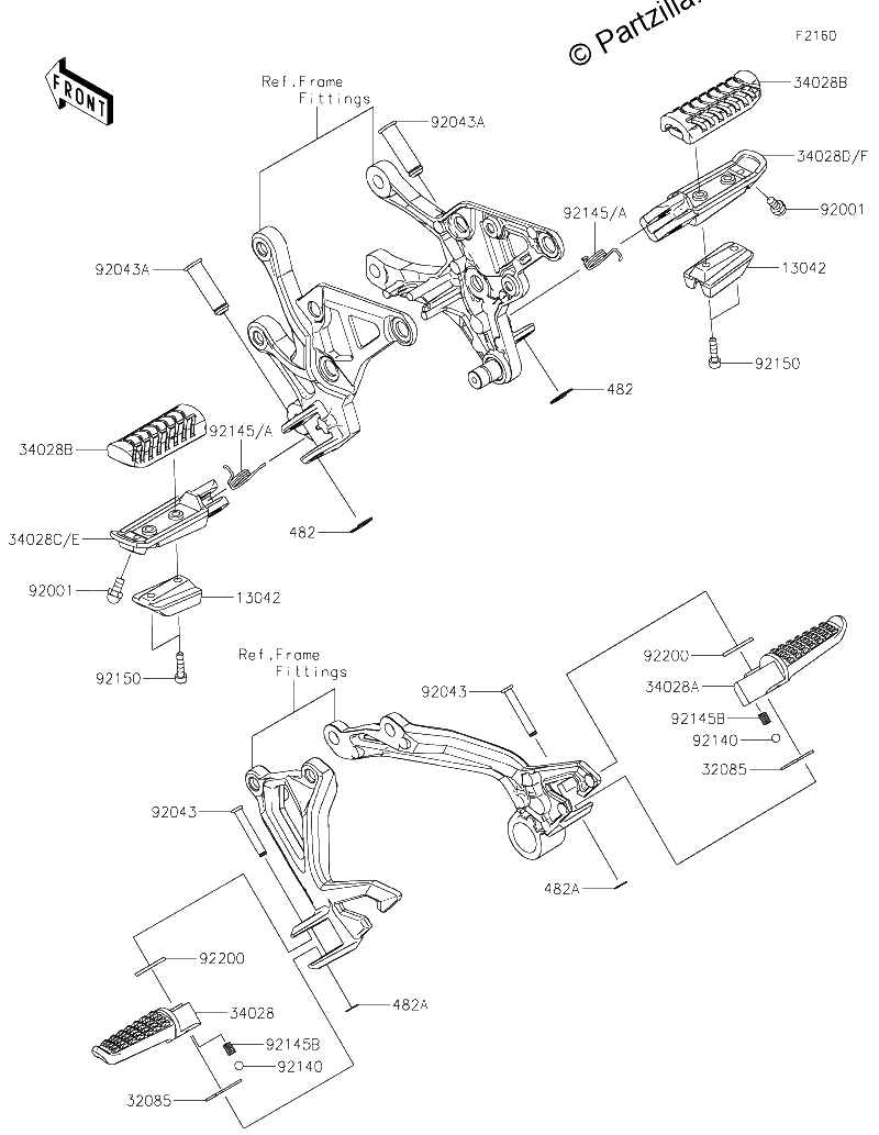 Diagrama de FOOTRESTS